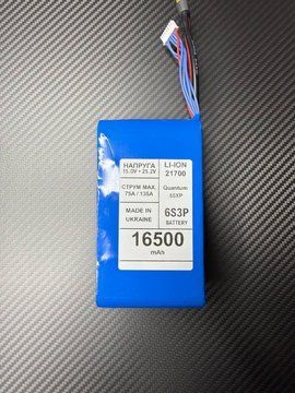 Сборка 6S3P Li-ion 16500 mAh 0000285 фото
